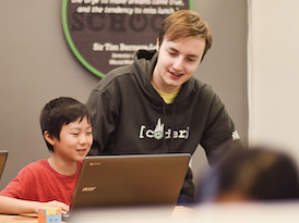 Teaching younger kids to code at theCoderSchool